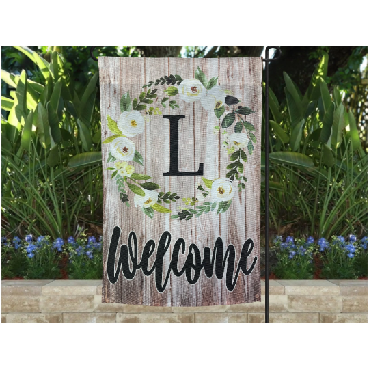 Garden Flag - Farm Style Flag (Floral)
