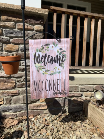 Garden Flag - Farm Style Flag (Floral)
