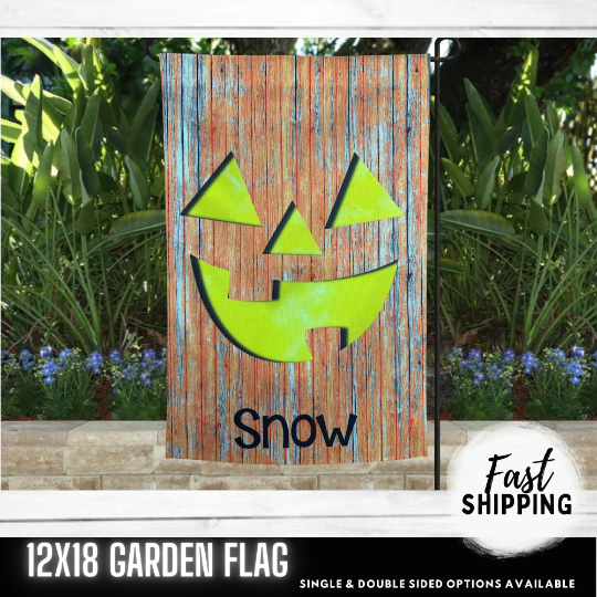 Garden Flag - Halloween Jack-O-Lantern
