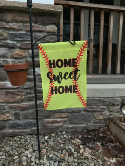 Garden Flag - Softball Flag