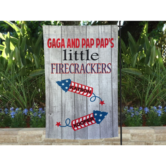 Garden Flag - Firecrackers Flag