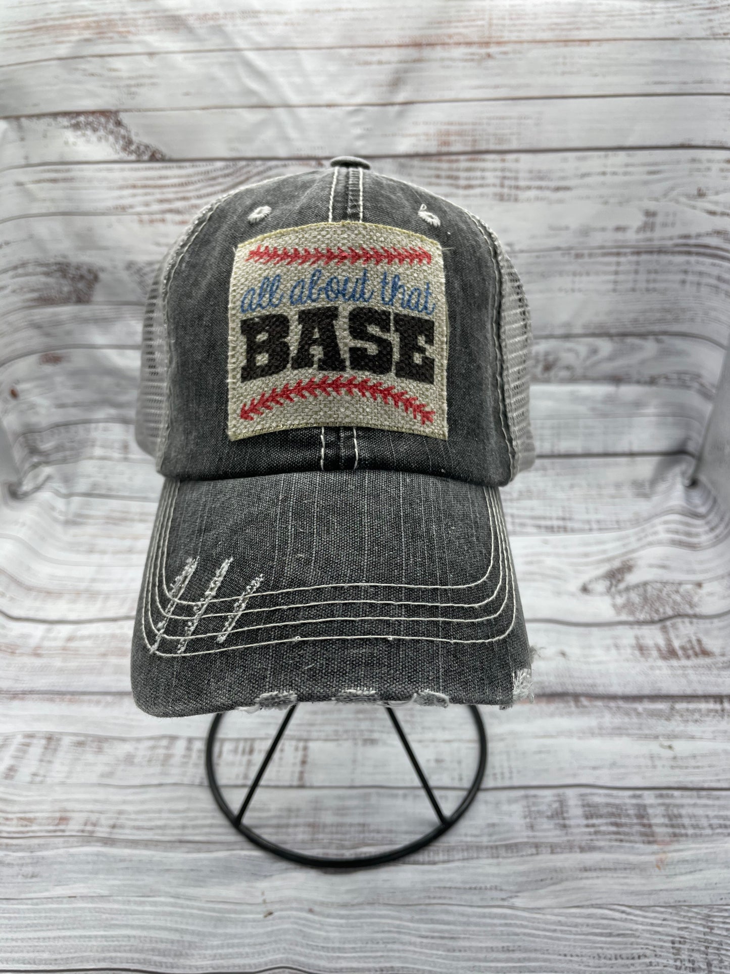 Baseball Hat- ALL ABOUT THAT BASE