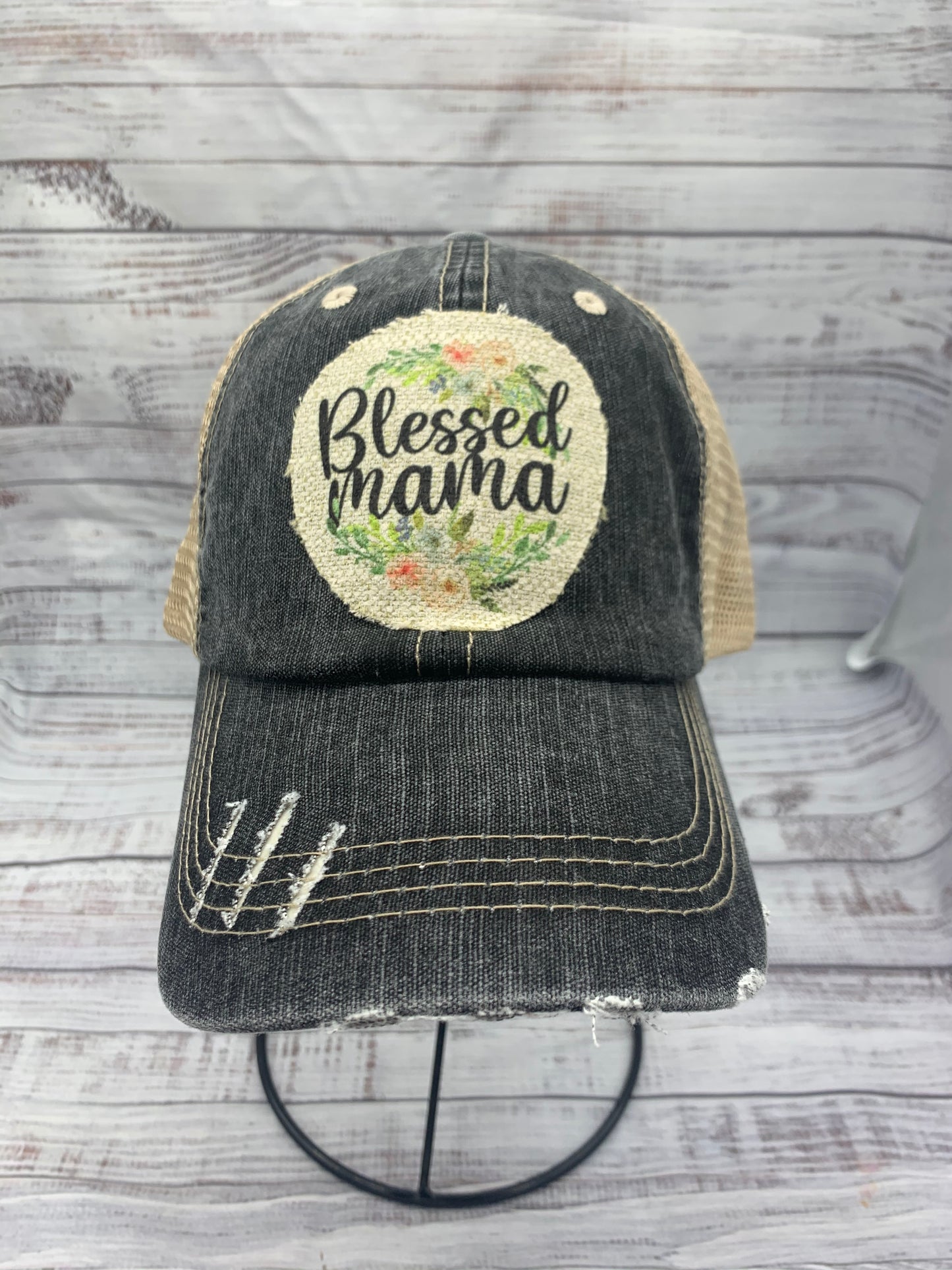 Mom Hat- BLESSED MAMA