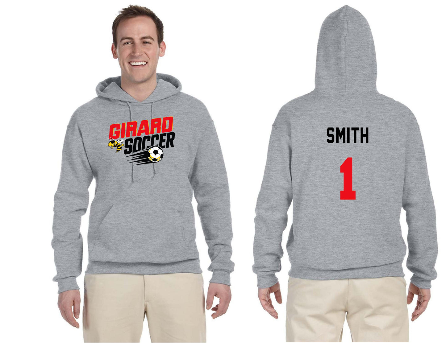 Girard Soccer- Hoodie