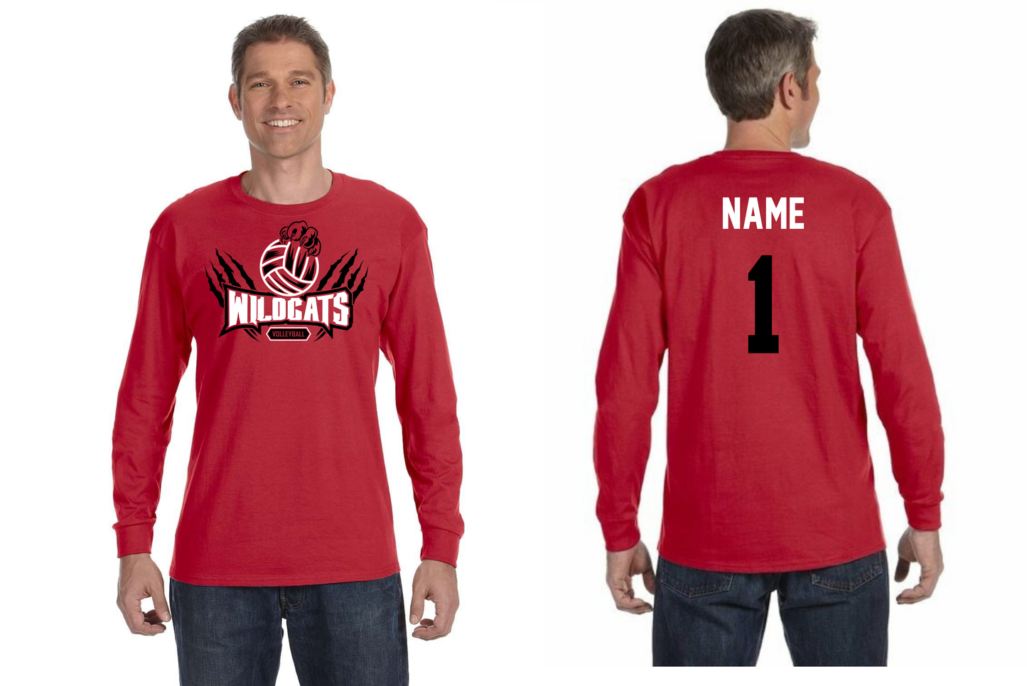 Northwestern Volleyball- Long Sleeve