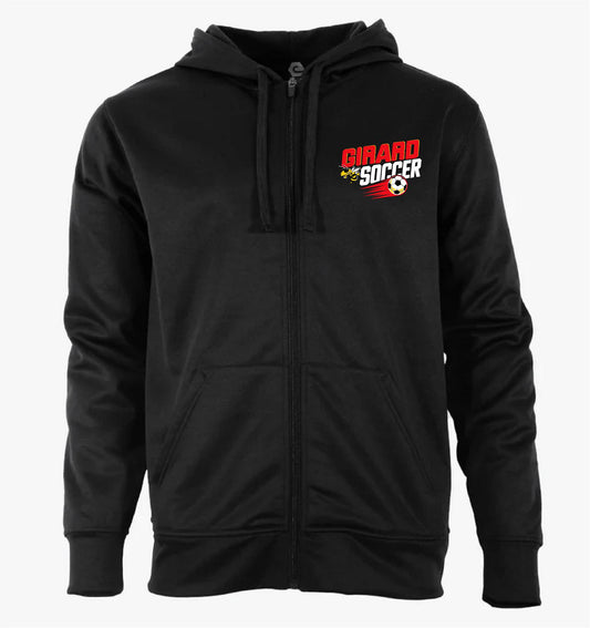 Girard Soccer- Zip Up Hoodie