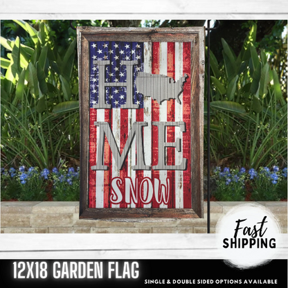 Garden Flag - Patriotic 4th of July Flag