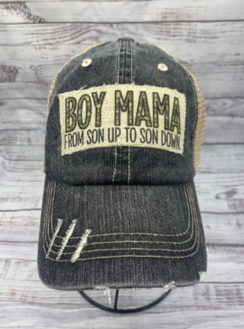 Mom Hat- BOY MAMA from SON UP to SON DOWN