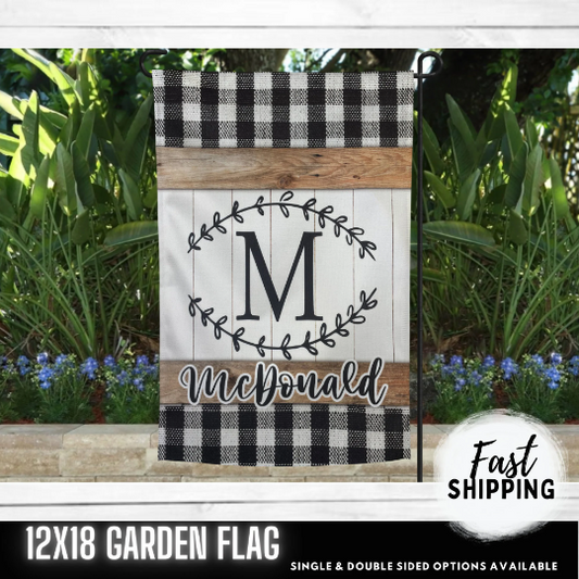 Garden Flag - Buffalo Plaid Flag