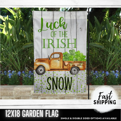 Garden Flag - St Patricks Day Truck Flag