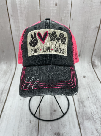 Racing Hat- PEACE LOVE RACING