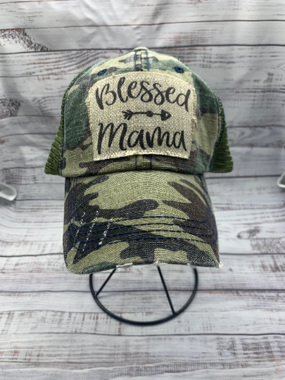 Mom Hat- BLESSED MAMA