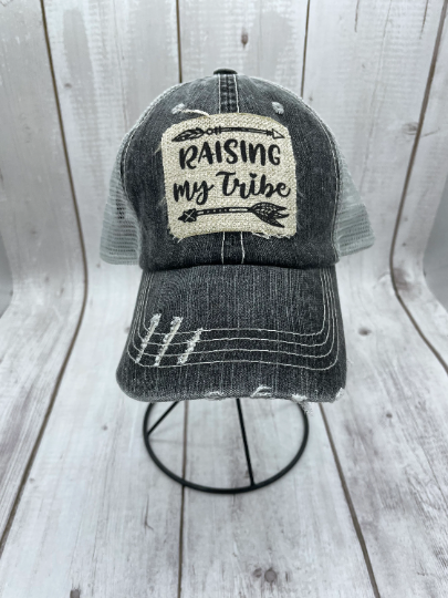 Mom Hat- RAISING MY TRIBE