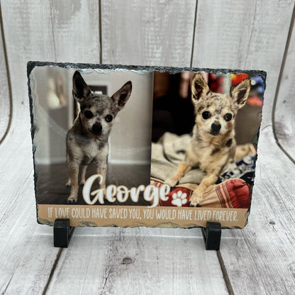 Photo Slate - Pet Memorial Slate