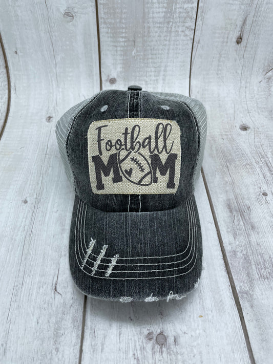 Football Hat- FOOTBALL MOM