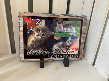 Photo Slate - Pet Memorial Slate