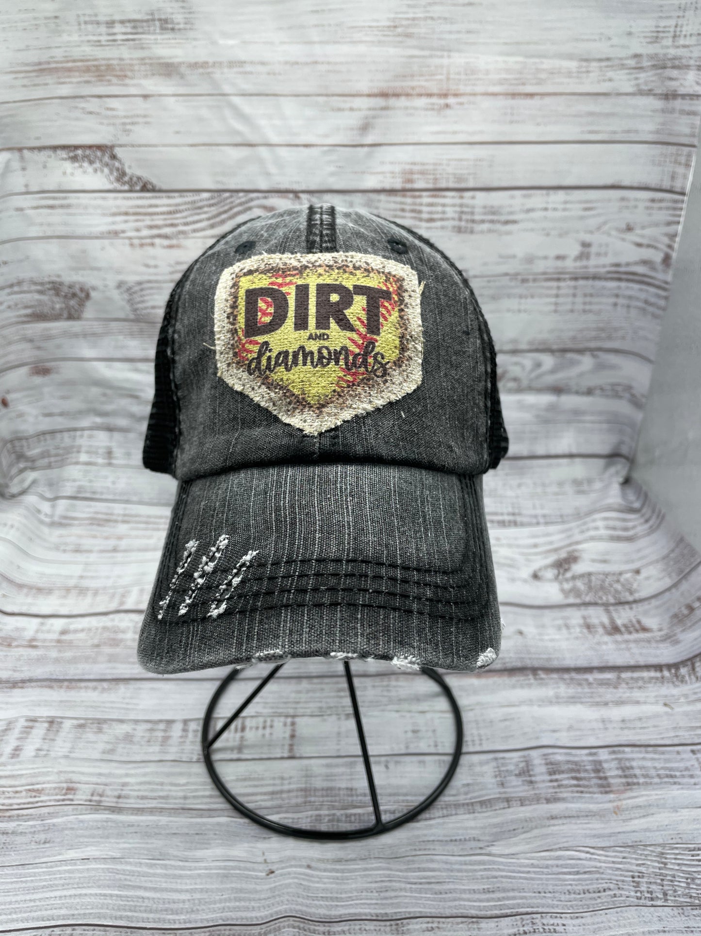 Softball Hat- Dirt & Diamonds