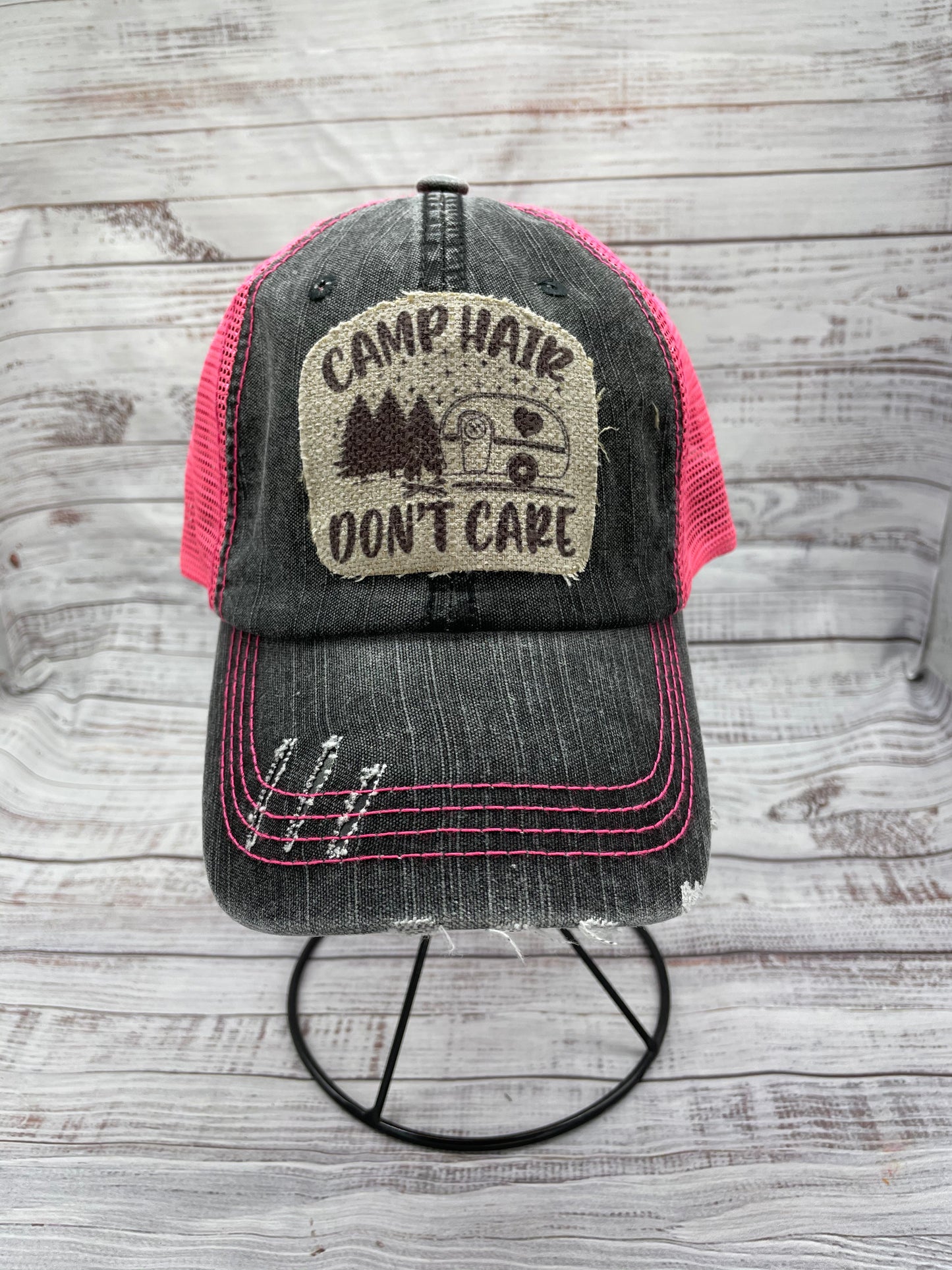 Camping Hat- CAMP HAIR DON'T CARE