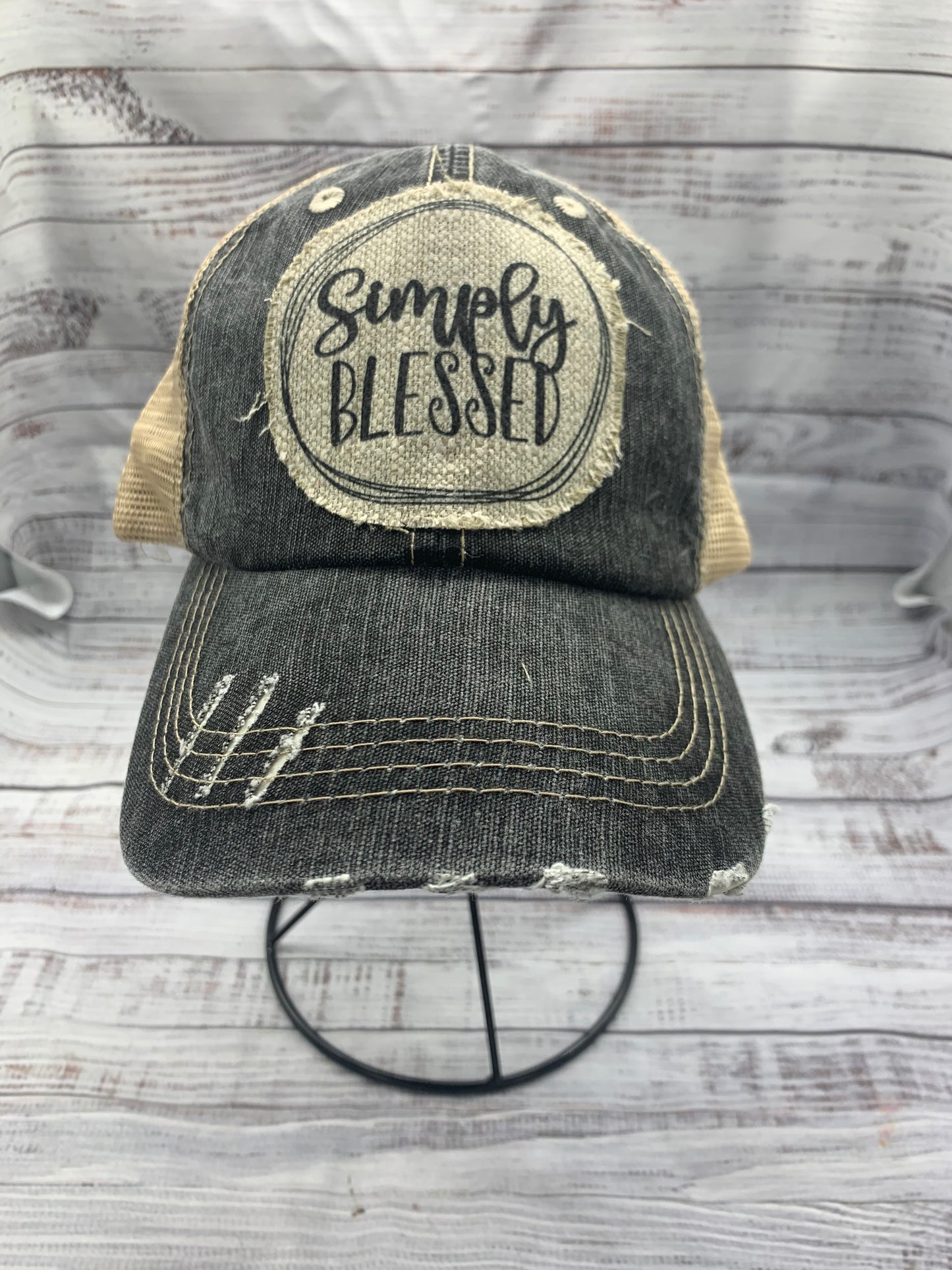 INSPIRING Hat- SIMPLY BLESSED