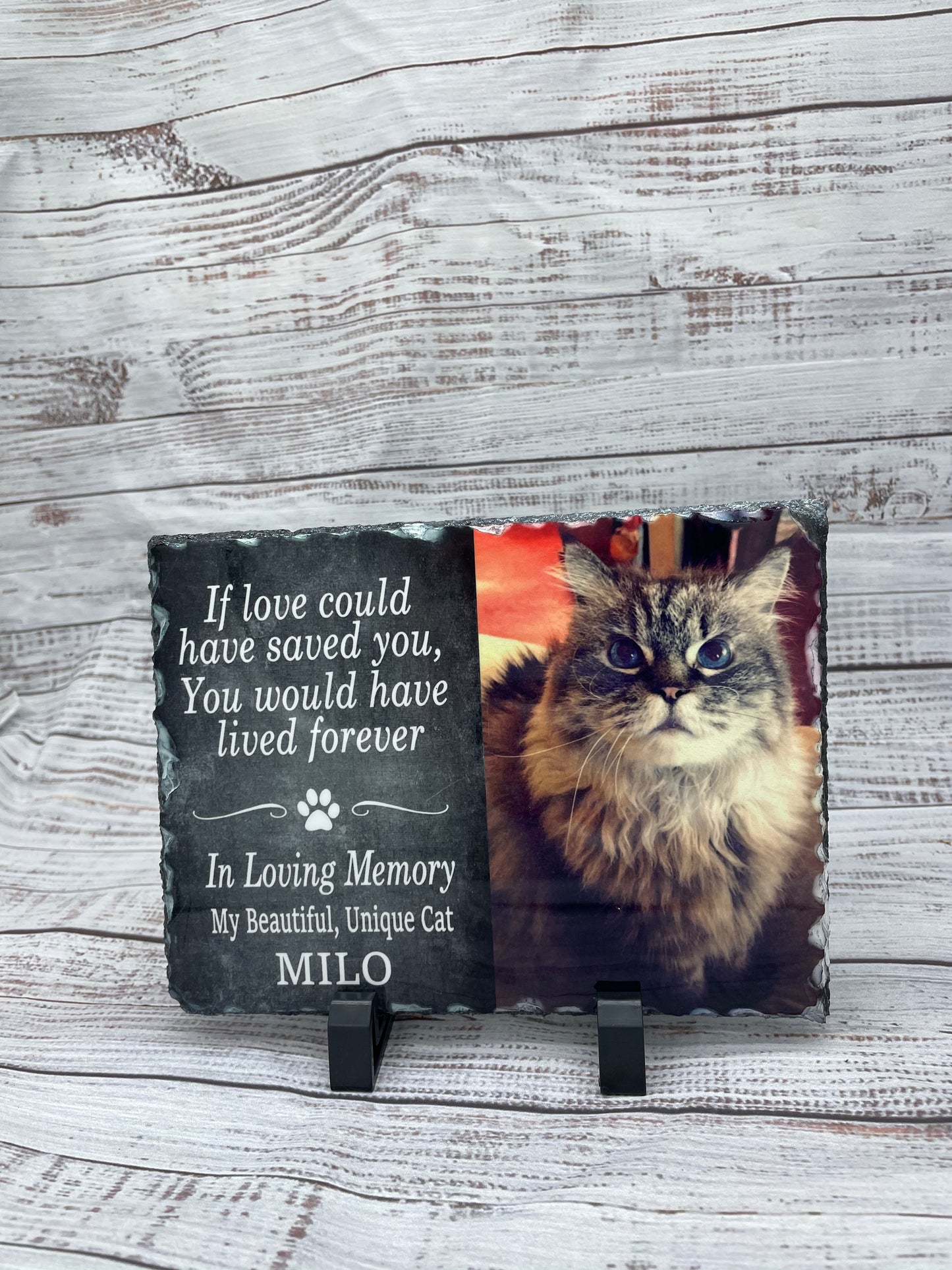 Photo Slate - Pet Memorial Slate