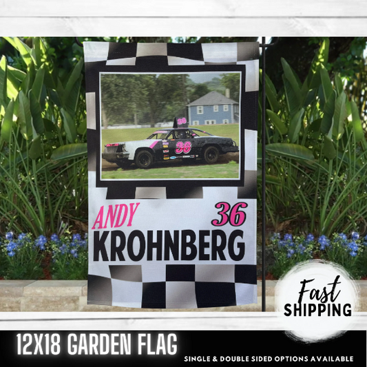 Garden Flag - Racing Flag